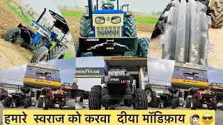 Swaraj 744 xt ko full modified kr diya h 😱\ kro chek 🌶️🌶️🫵🏻 tochan mukabla hoga abh bhaynkar 😡🌶️🫵🏻