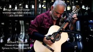 Richard Prenkert Classical Guitar #333 - Savage Classical Guitar - Valerie's Air