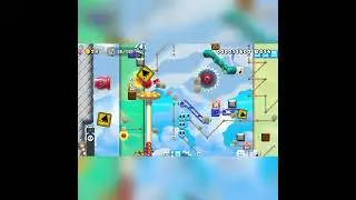 Я очень хотел выпустить полуавтоматический [&darr; +A]AUTO/30s от ka-kun71 #shorts 🍄Super Mario Maker ...