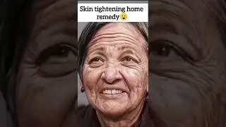 Best Skin Tightening & Whitening Home Remedy | Anti-Aging Face Pack, Young Glowing Skin #shorts