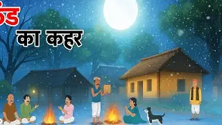ठंड की कहर हिंदी कहानी | Moral Story | Hindi Kahaniya | Kahaniya | Cartoon story | @SabitaToons