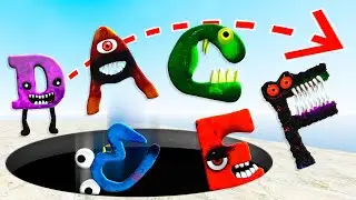 Who has the Longest Jump? Evil Letters from Alphabet Lore