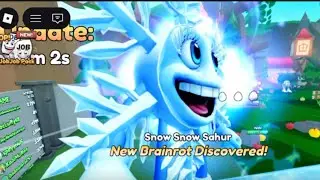 🔥SNOW SNOW SAHUR NEW BOSS FIGHT EVENT Brainrot Evolution Roblox