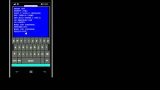 MS-DOS April Fool app for Windows Phone 8.1