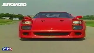 La Ferrari F40  pilotée par Henri Pescarolo ! (juin 1988)