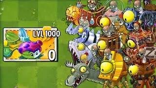 All THROW Plants LEVEL 1000 Power-Up vs ALL Final Bosses Fight! - PvZ 2 Final Bosses