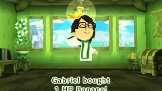Miitopia - Buying Correct Item (HP Banana)