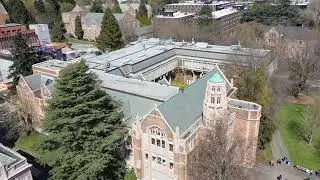 UDub in Bloom - or How I Stopped Worrying About Social Distancing and Got a Drone.