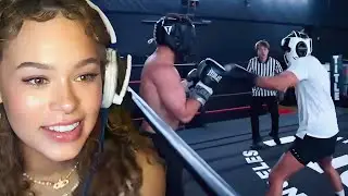 Yonna Reacts To JasonTheWeen's Boxing Match!