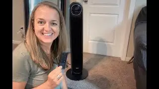 Dreo Tower Fan, 25ft/s Velocity, Quiet, 90&deg; Oscillating, 4 Speeds, 4 Modes, 8H Timer- REVIEW