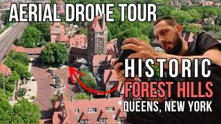 Picturesque Forest Hills from the SKY - Queens, New York Drone Tour