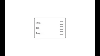 1. How to code a Super Simple Checklist using HTML and CSS