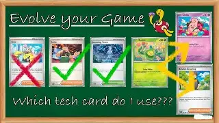 Which Tech Card do I use in my Pokemon TCG Deck ? Evolve Your Game by Mastering New Skills!
