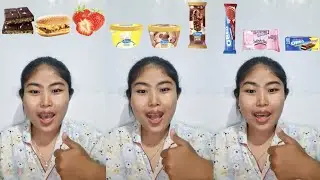 Kumpulan mukbang strowberry,burger,coklat,joyday,oreo,eskrim,coklat,ayam,nasi,lolipop,rambutan,buah