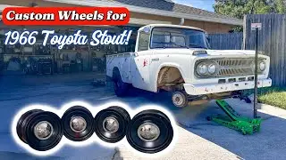 Custom Wheels for the Stout!! | How to attach wheel tabs for old school dog dish caps