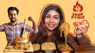 HALF FRIED by Cravings and Calories | Food Review of a FAMOUS YOUTUBER&rsquo;s Cloud Kitchen🫢