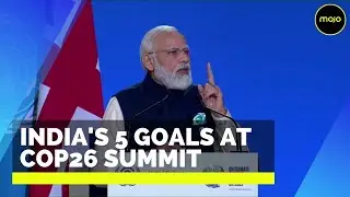 India Will Achieve 'Net Zero' By 2070 | PM Modi Presents 5 'Amrit Tatva' At COP26 Summit | Glasgow