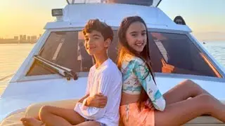 BELINHA E LUCAS ROCHA DE FÉRIAS NA LANCHA NO MAR DO RIO DE JANEIRO  @Canal da Belinha​