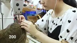 What a wig factory looks like? Summit wigs manufacturer in china.