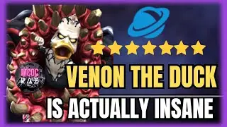 Mcoc 7 star Rank 1 Fully Ramped up Venom the Duck Actually hits like a Truck! Big Damage potential?