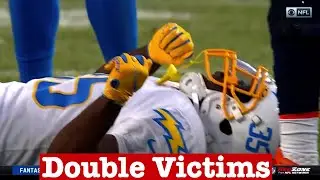 Kareem Jackson KO's Teammate & Opponent in Same Game