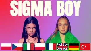 Betsy Sigma Boy - Russian,Czech,Italian,Polish,French,English,German,Turkish. Which one do you like?