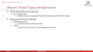 Sitecore Training : Developer Fundamental Series - Creating Visual Studio Project For Sitecore