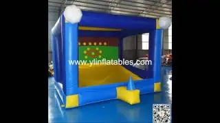Inflatable Batting Cage Baseball Game