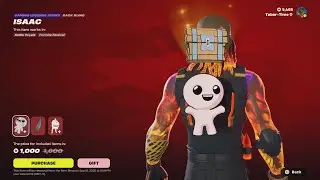 This Item Shop Is AMAZING - The Binding of Isaac x Fortnite, TWO NEW PACKS, TWO NEW EMOTES
