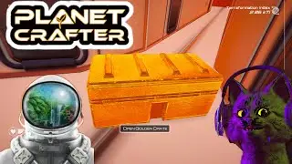 Planet Crafter: Ep4: Salvaging items from nearby wreckage Found our first Golden Chest of the game!