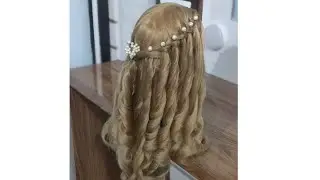 Let's create quick and easy waterfall hair style 💫✨#hairstyle #trendingvideo #yt#ytvideos ✨