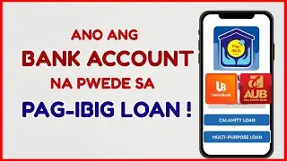 Bank Account for Pag ibig Loan and Dividends - How to Apply Cash Card PAGIBIG?
