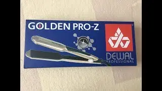 Распаковка щипцов-гофре Dewal Golden Pro Z и первое впечатление