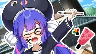 【VOICEROID劇場】羽根つきで落書きしてきた！