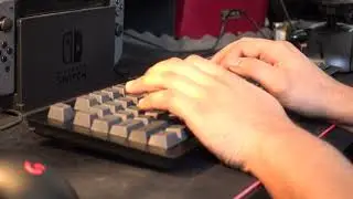 Dampened Das Keyboard 4 Professional with Cherry MX Blue Switches and KPrepublic Thick PBT Keycaps