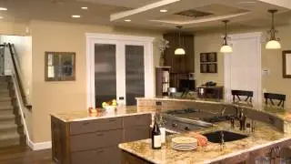 A well-equipped scullery keeps this kitchen clutter-free and welcoming