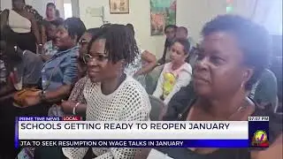 Schools Getting Ready to Reopen in January | TVJ News