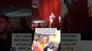 NOCAP felt SAD and left stage to MEET CUFFEM after NBA YOUNGBOY refused to meet him🥺❤️&zwj;🩹