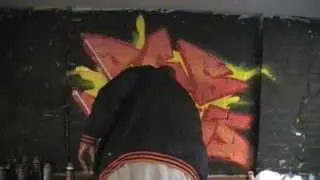 BIG HEK (X-MEN) PAINTING @ RGB LOUNGE!
