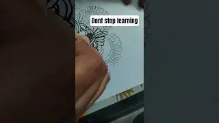 don't #music #ytshorts #art #awakeningcreativesoul #meditativemandalaart #awakenedsoul #drawing