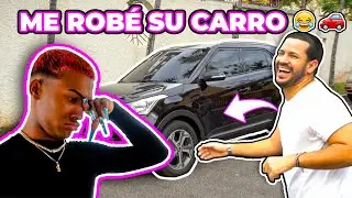 (BROMA) ¡Me ROBÉ EL CARRO De TheyHatedThatBoy!🚗🤣 Broma P3SADA Y Se Enoja Conmigo