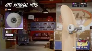 Skate 4 - board shop today GIRL NATIONAL HERO - December 31st