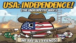USA become Independence|All parts |Country ball edition|#video #viral #usa 