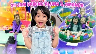 VLOG 1 JAM !! SAMANTHA MAIN BARENG ALUNA DAN AMANDA DI PLAYGROUND TERBESAR DI BALI SELAMA SEHARIAN