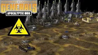 Токсин GLA против скрытности GLA! C&C Generals Zero Hour Apocalyptic 2.2