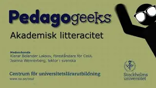 Pedagogeeks: Akademisk litteracitet