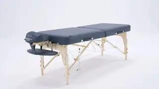 Master Massage 71cm Phoenix Portable Massage Table with Thermal-Top - Adjustable Heating System!