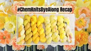 April 2023 ChemKnits Dye Along Recap + A Small SMSMS Spoiler (at the end!)