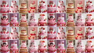 💃Cake Design Ideas For Baby Girl/Kek/Birthday Cake/Girl Cake Designs/Cake Design/Baby Girl Cake#baby
