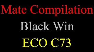 Compilation How ECO C73 Checkmate Opponents Using Black